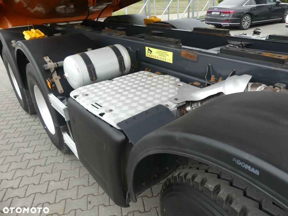 Scania P410 8x4 / WYWROTKA / ALUFELGI / MANUAL / EURO 6 / - 6