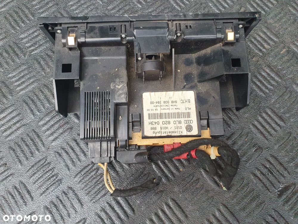 AUDI A3 8L PANEL STEROWANIA KLIMATYZACJI NAWIEWU 8L0820043H - 5