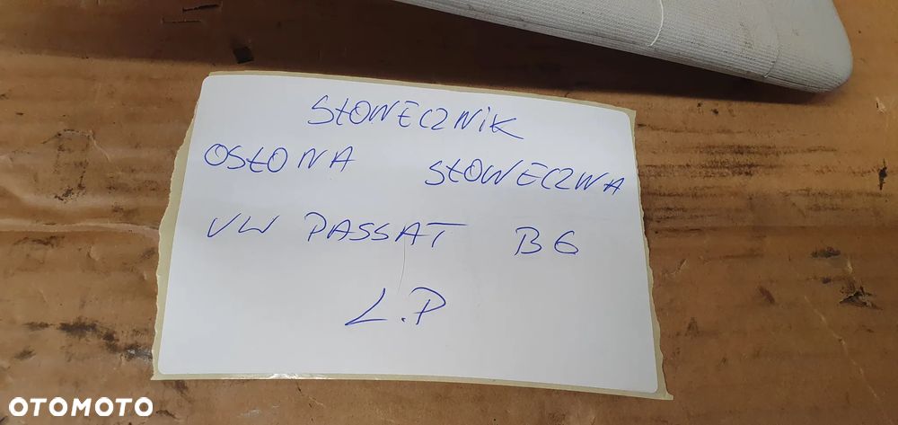 Osłona przeciwsłoneczna lewa kierowcy VW Passat B6 - 6