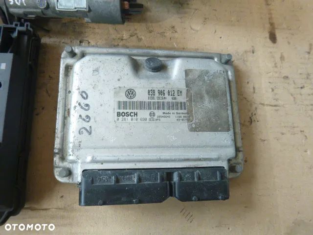 ZESTAW STARTOWY KOMPUTER STACYJKA IMMOBILIZER LICZNIK SEAT IBIZA III CORDOBA II 1.9 SDI 038906012EM - 20