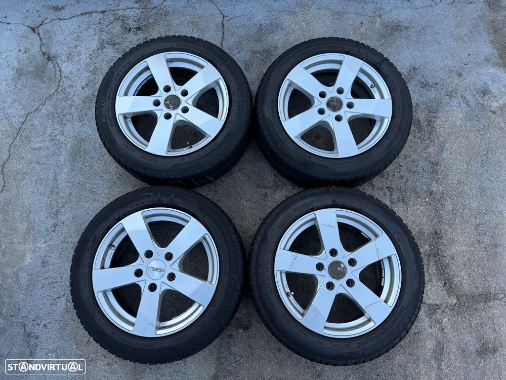 Jantes R16 5x120 BMW com pneus - 1