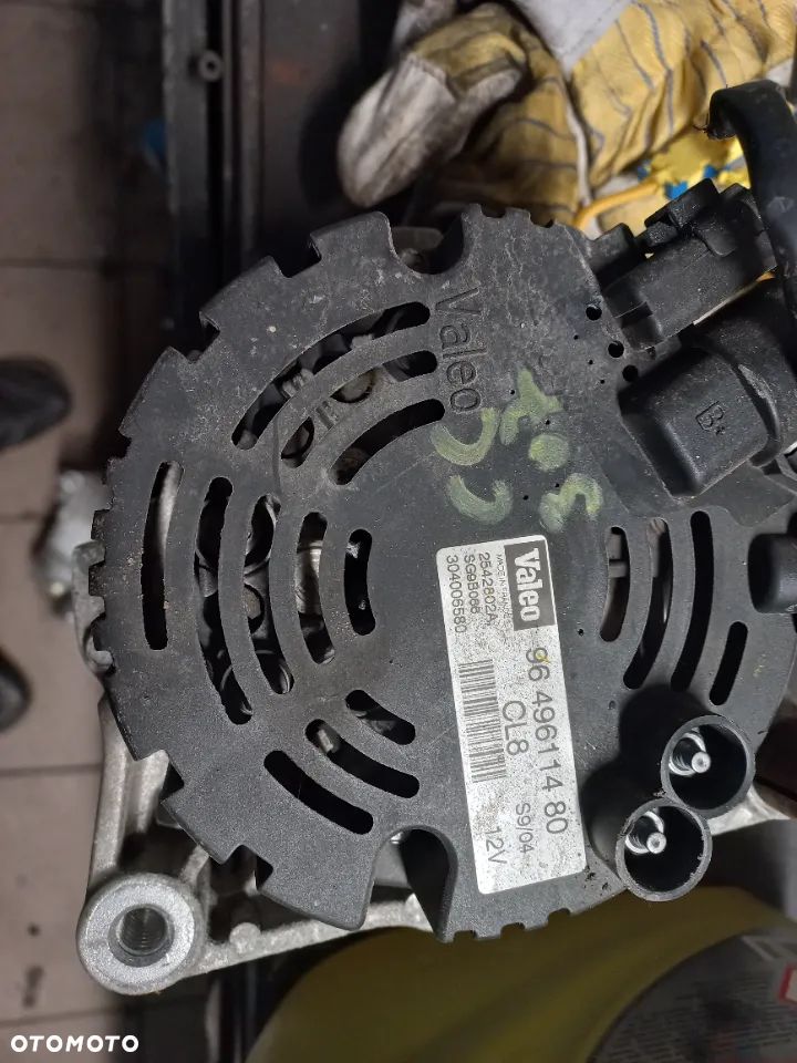 Peugeot CITROEN 9649611480 alternator test. poznan - 5