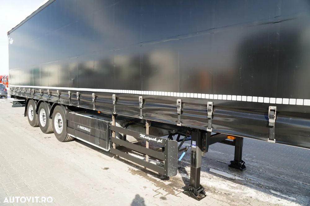 Schwarzmuller CORTINĂ / STANDARD / COȘ PENTRU PALEȚI / AXE SAF / - 9