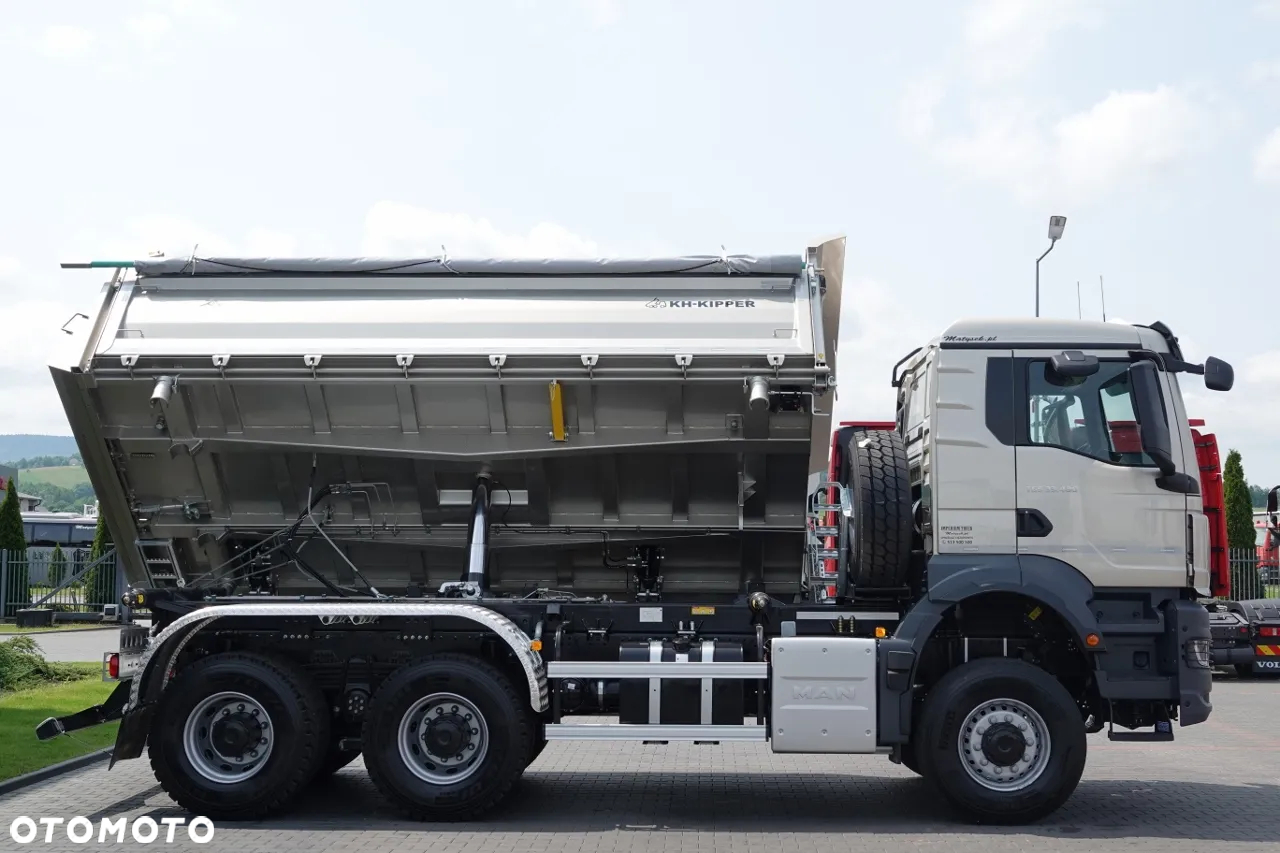 MAN TGS 33.480 / 6X6 / WYWROTKA 3 STRONNA / BORDMATIC / KH KIPPER / AUTOMAT / HARDOX  / BOGATA OPCJA / FABRYCZNIE NOWY / 2025 - 13