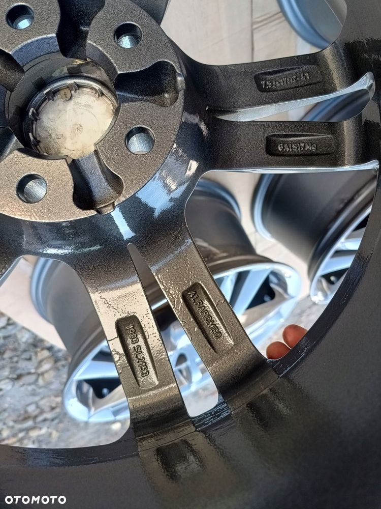 alfa romeo 159 giulietta felgi 17" 7.5j et41 5x110 156081119 jak nowe - 9