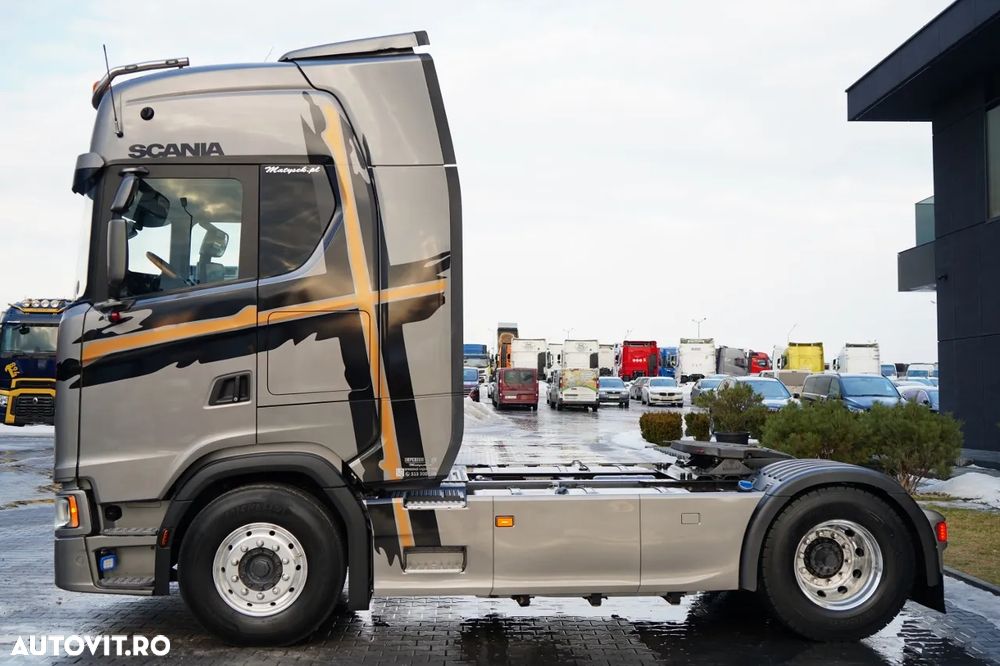 Scania S 500 / RETARDER / I-PARK COOL / JANTE DIN ALIAJ / PIELE / ANVELOPE 100% - 6