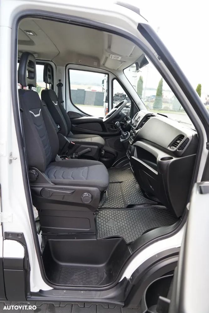 Iveco DAILY 35-140 / BASCULATOR DIN ALUMINIU / 6 LOCURI, REMORCABIL / DOUĂ / MANUAL / IMPORTAT / EURO 6 - 34