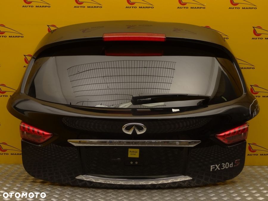 INFINITI FX FX30 FX35 QX70 08- KLAPA TYŁ TYLNA KPL - 2