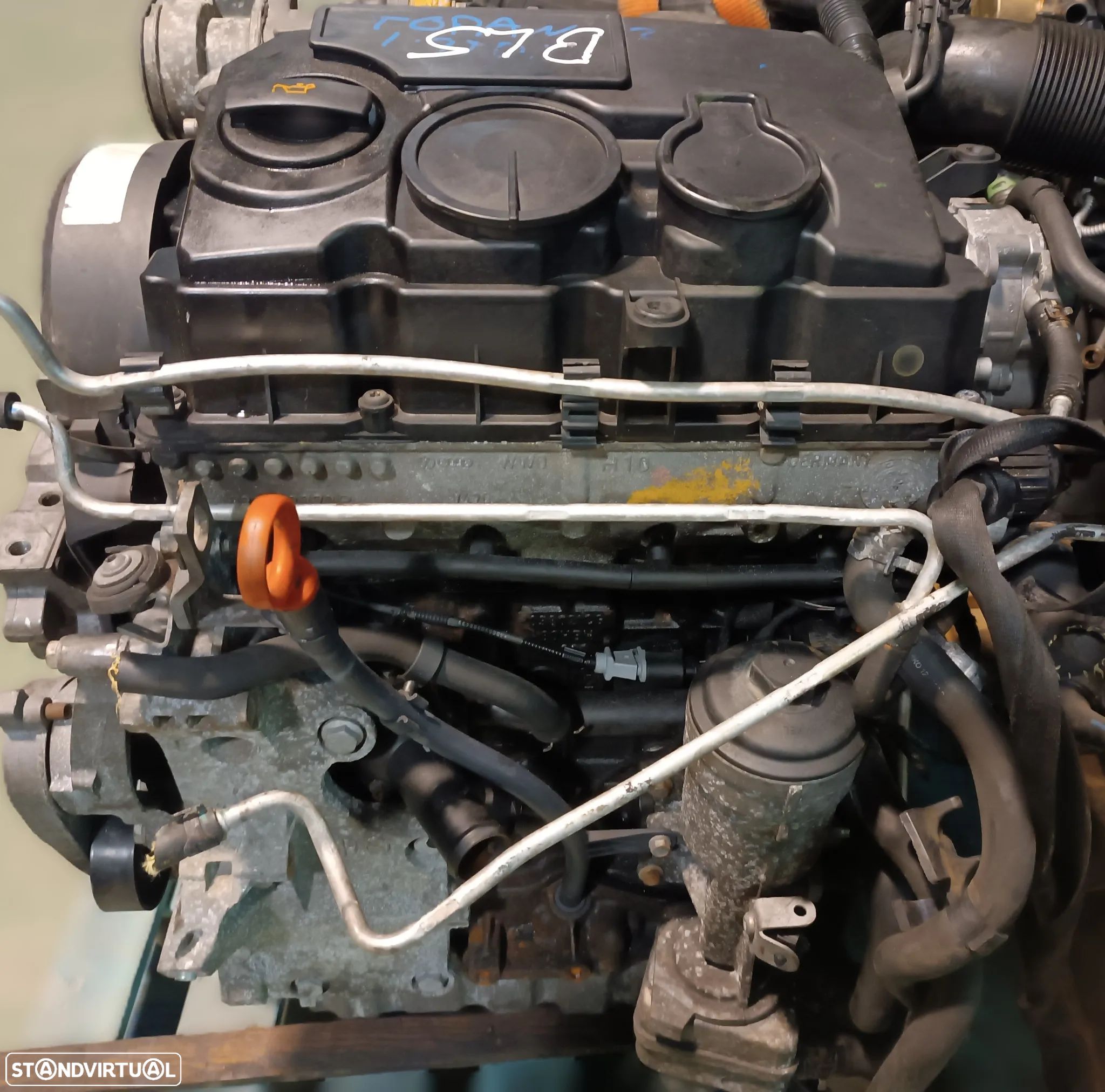 MOTOR VOLKSWAGEN GOLF V / SEAT LEON / AUDI A3 1.9TDI 105CV BLS - 1
