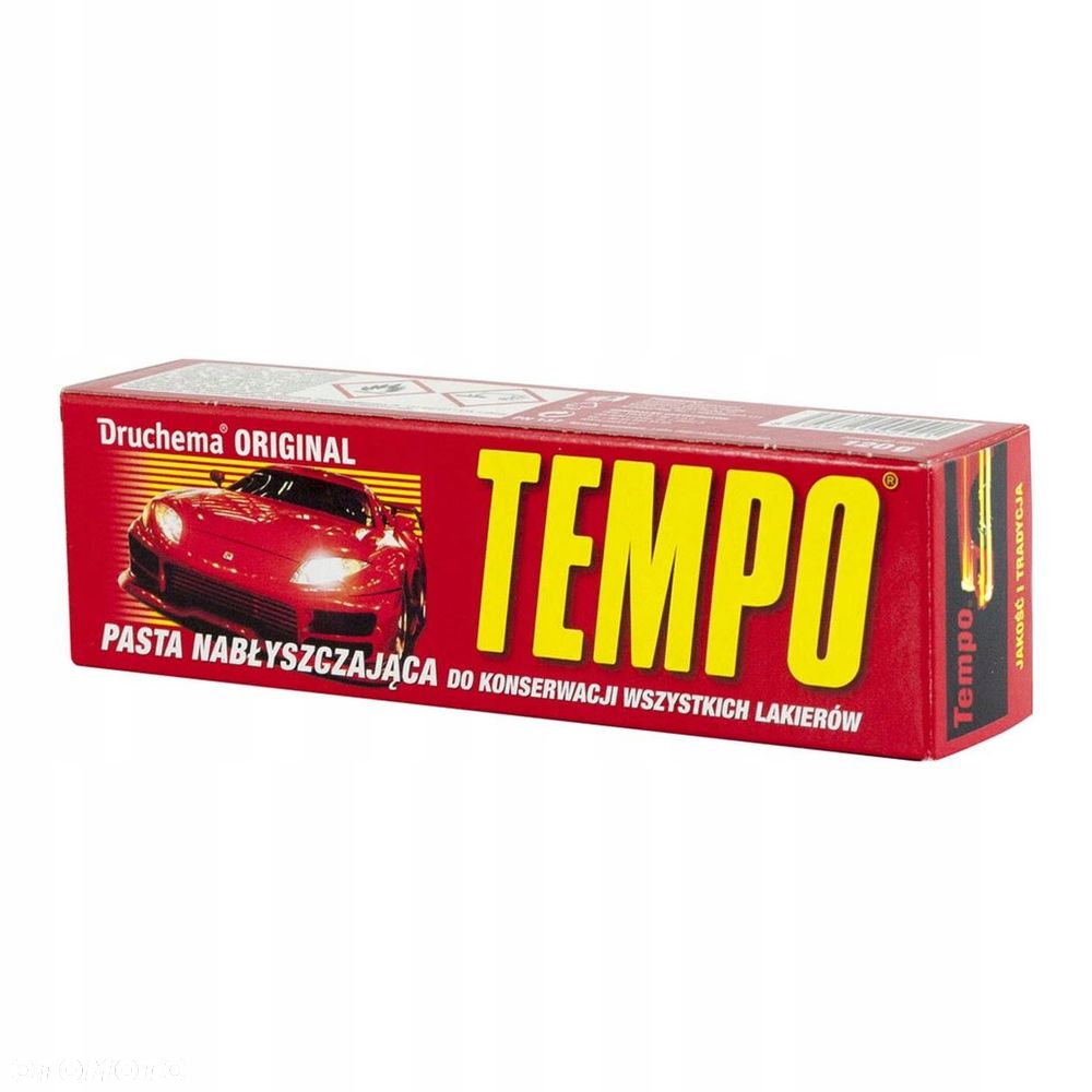 DRUCHEMA ORIGINAL PASTA TEMPO NABŁYSZCZAJĄCA DO KONSERWACJI LAKIERÓW 120g - 1