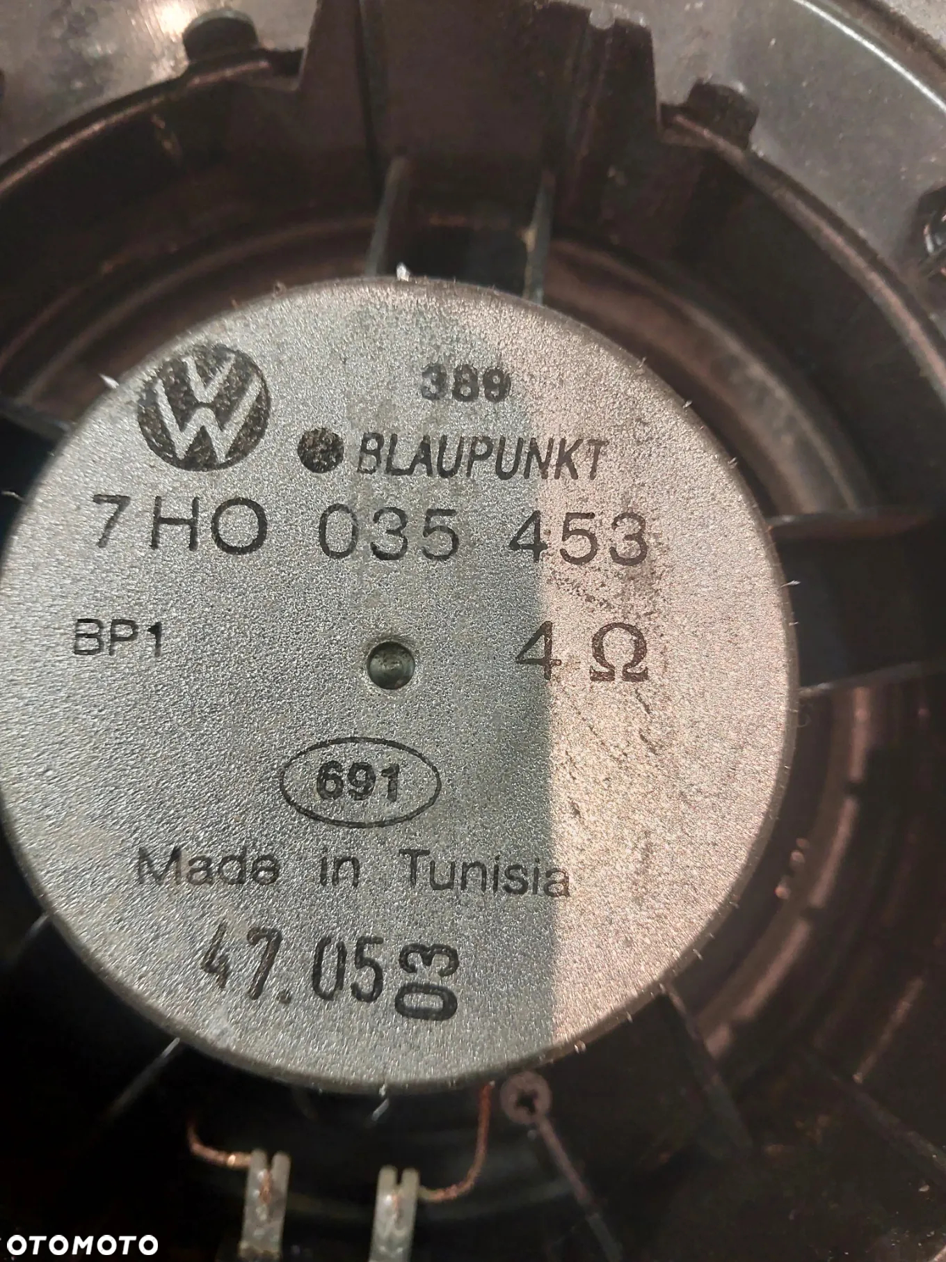 Głośnik vw t5 7H0035453 - 2