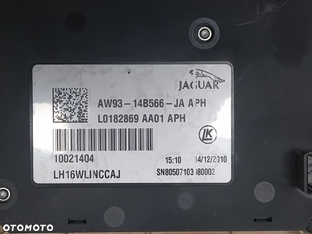 JAGUAR XJ X351 PANEL REGULACJI FOTELA PRAWY LEWY ORYGINAŁ - 5