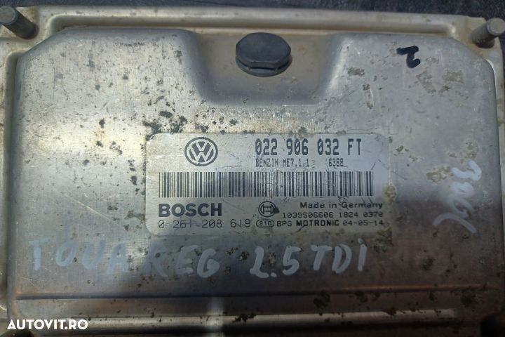 Calculator motor ECU 022906032FT 0261208619 - 3.2 D 022906032FT 02612 - 3