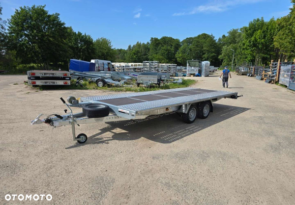 Niewiadów Laweta dwuosiowa Niewiadów (Boro) Mars NM DMC 2700kg wypełniona sklejką
