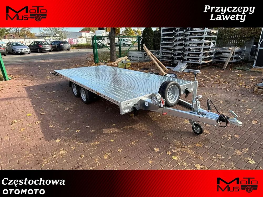 Martz Laweta Martz GT UNIDECK 450/2 2,7T 450x210 cm 2 osie DMC 2700kg wypełnienie ALU - 1
