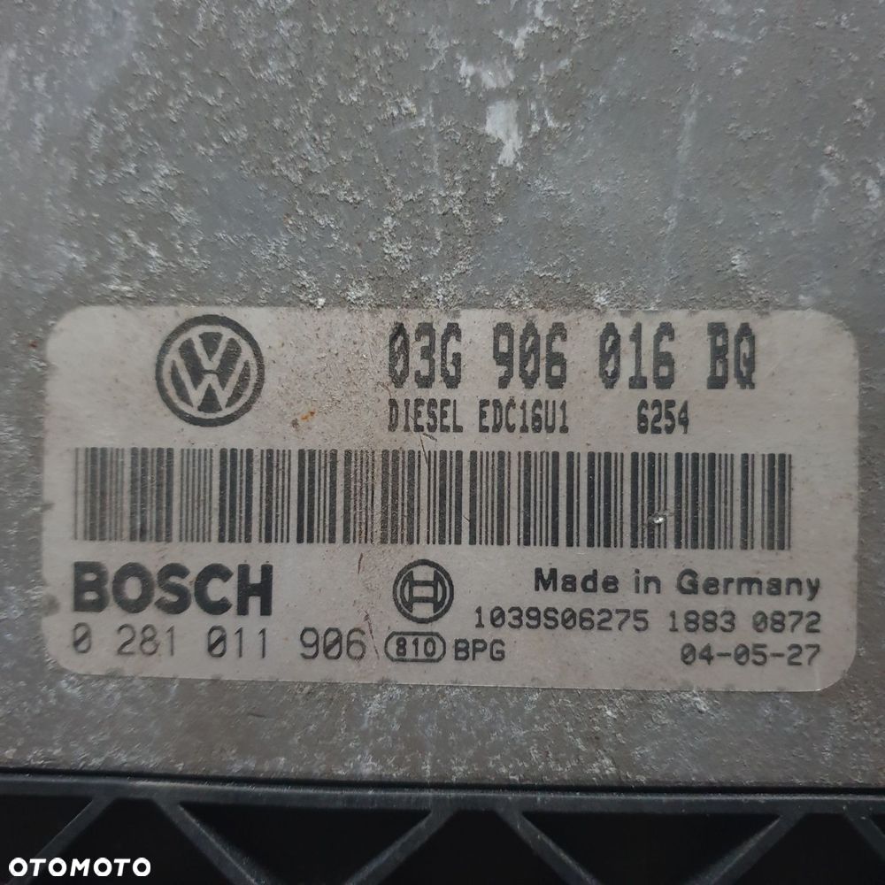Sterownik silnika VW Touran 2006 rok moduł ECU - 2