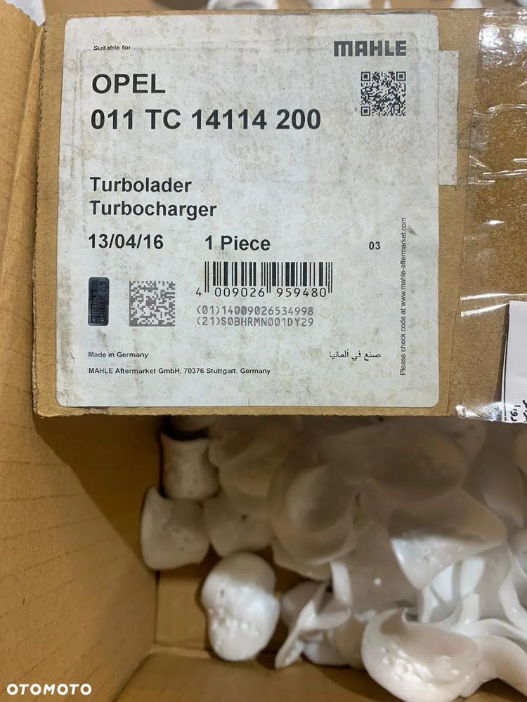 Nowa Turbosprężarka VI61 8943100781 Isuzu / Opel 1.5 TD 67 KM Corsa, Gemini - 2