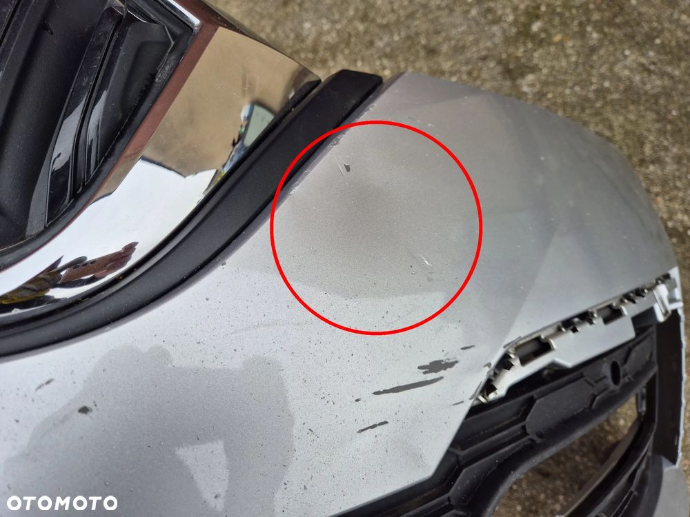 Skoda Octavia 4 IV 19- zderzak przedni kratka chrom 5E3 - 4