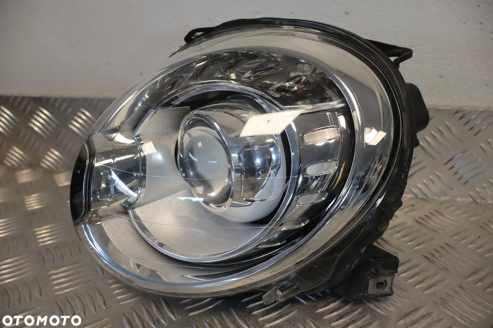 LAMPA PRZEDNIA PRZÓD PRAWA LEWA FIAT 500 XENON 2007-2015 - 6