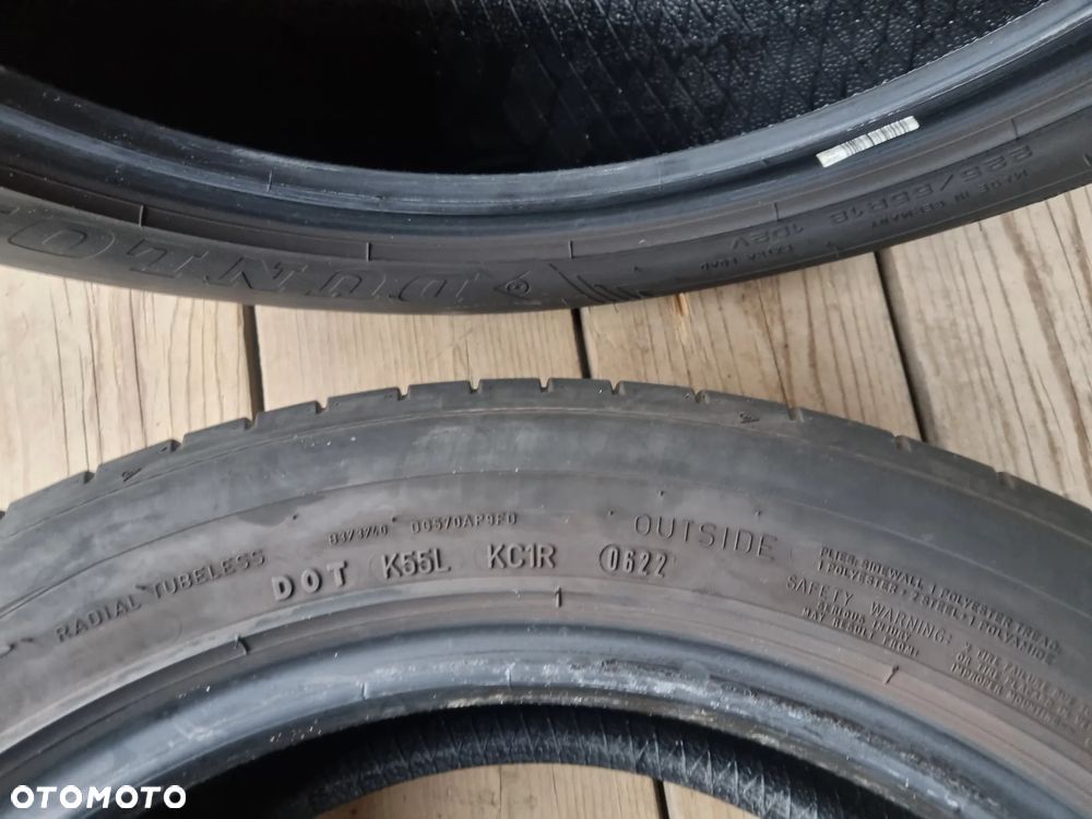 OPONY Dunlop SP SportMaxx RT2 225/55R18 102V 2022r, 4x6,5mm bdb stan - 12