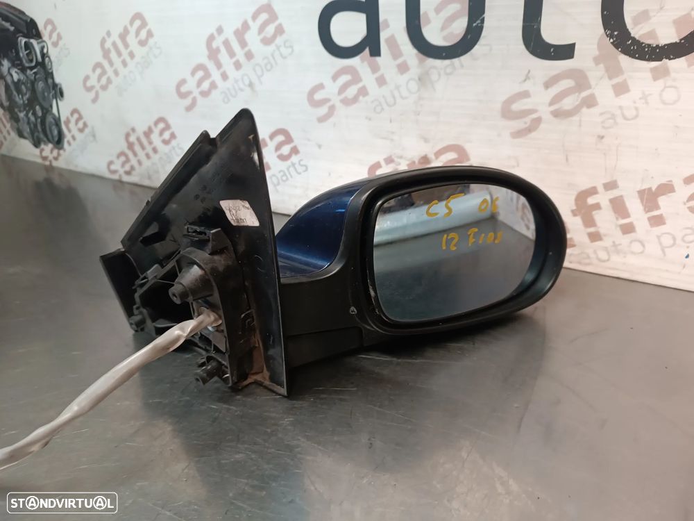 ESPELHO RETROVISOR CITROEN C5 01-08 DIREITO / ESQUERDO (RECOLHA AUTOMÁTICA) - 10