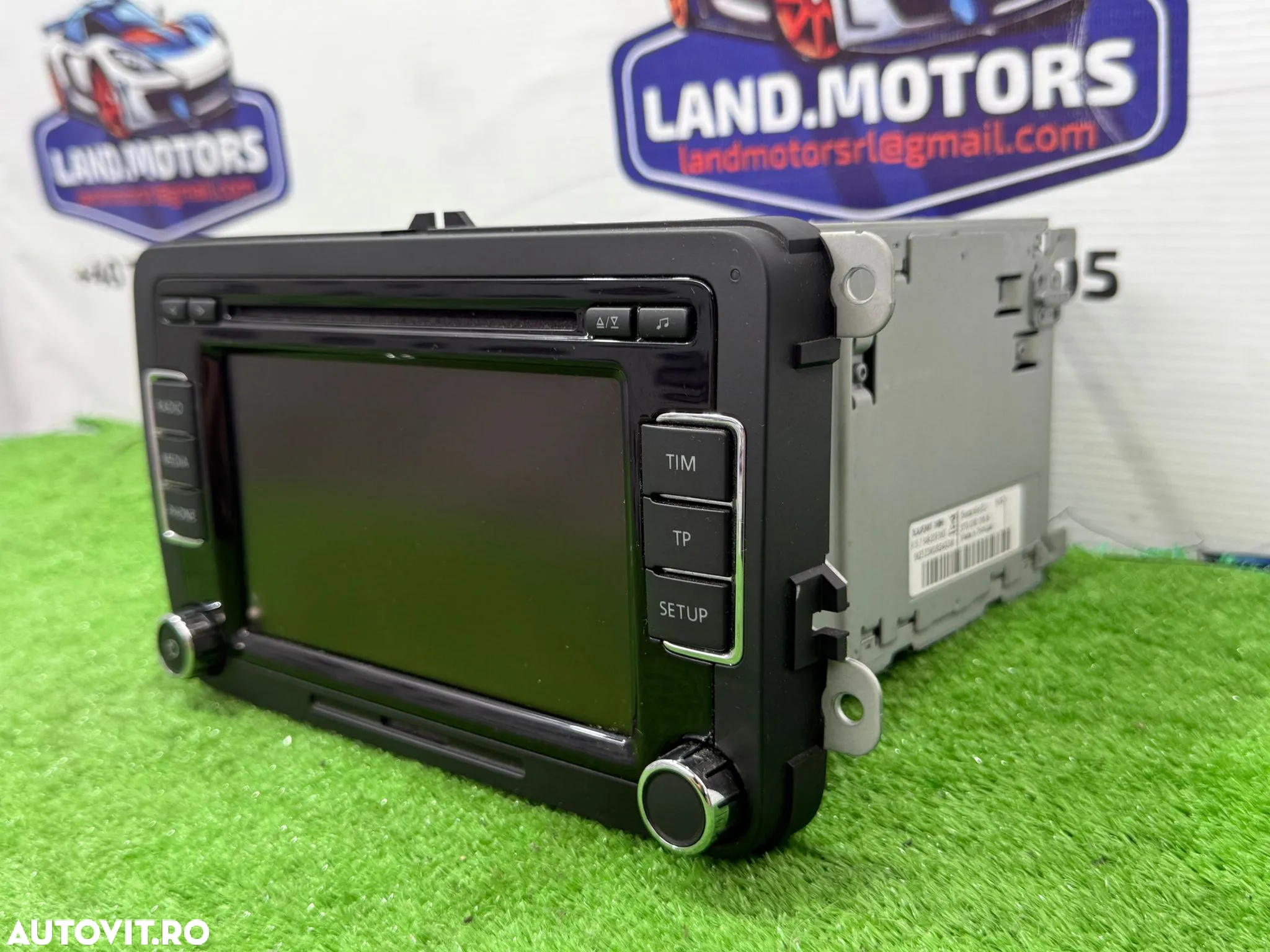 DISPLAY NAVI / ECRAN MEDIA RADIO CD SKODA SUPERB II Combi 2010 2.0 DIESEL COD OEM 3T0035156B BP-648259360 2008-2015 - 4