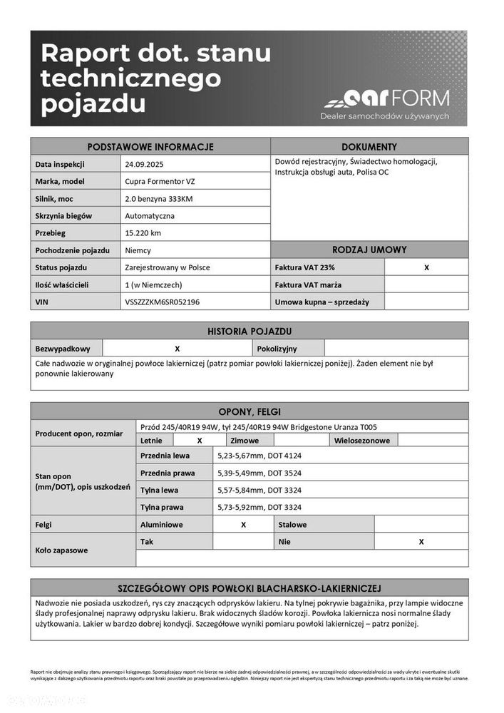 Cupra Formentor 2.0 TSI 4Drive VZ DSG - 25