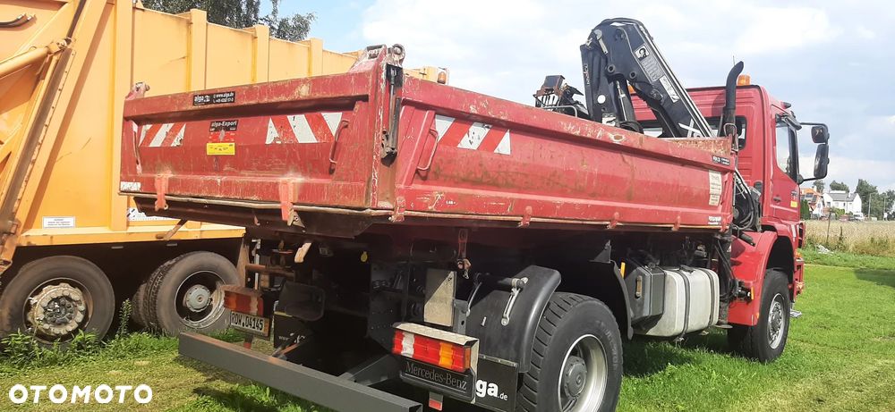 Mercedes-Benz 1828 ATEGO 4X4 KIPPER HDS HIAB - 2