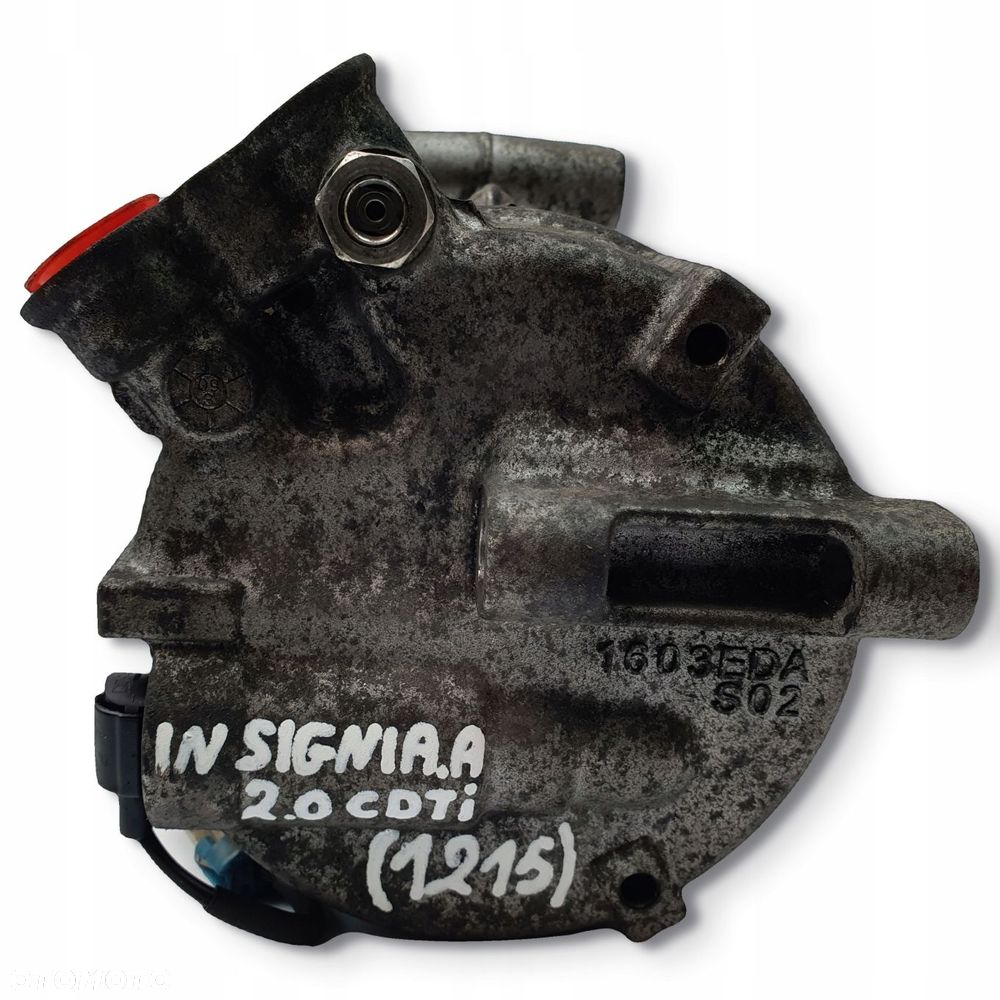 SPRĘŻARKA KLIMATYZACJI Opel Insignia 2.0 CDTI P13232307 kompresor - 4