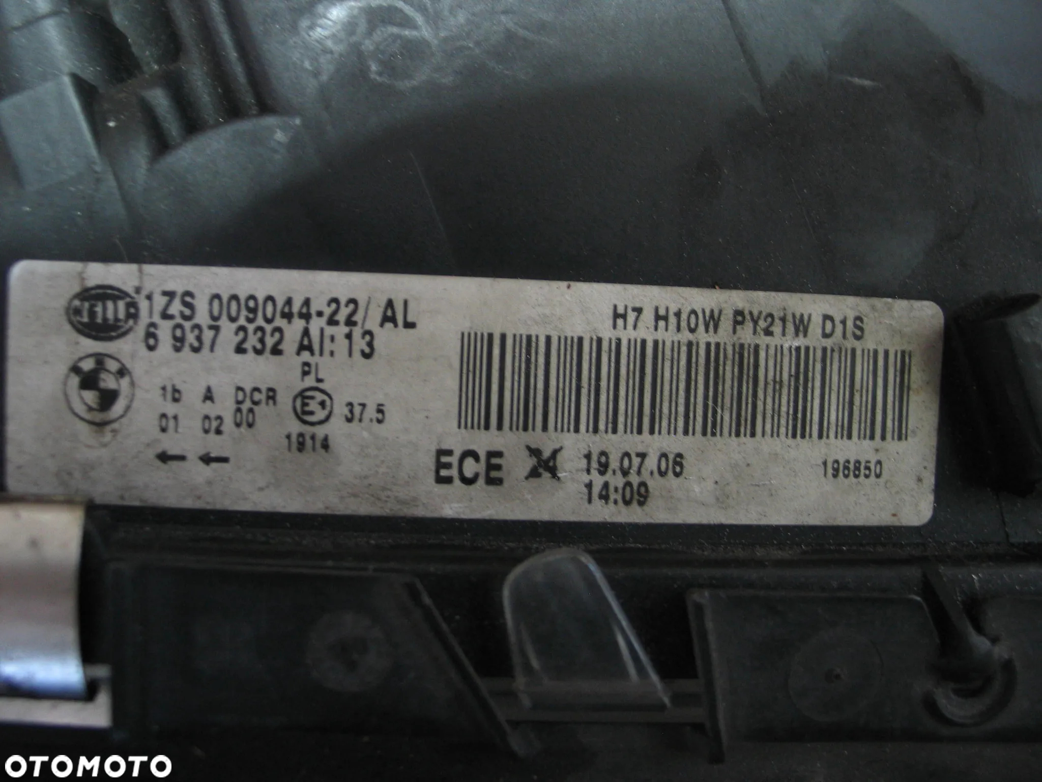 lampa przod xenon dynamic bmw 7 E65 lci lift 6937232 europa - 15