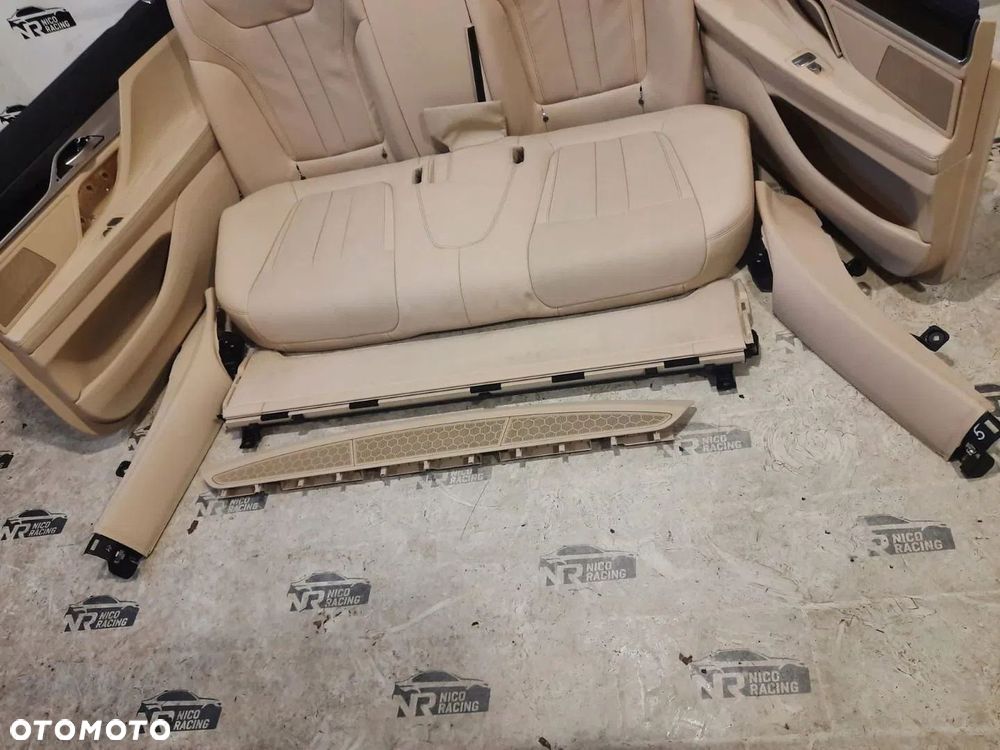 FOTELE TAPICERKA BMW 7 G12 KOMFORT MASAŻ GRZANE SKÓRA CANBERRA - 16