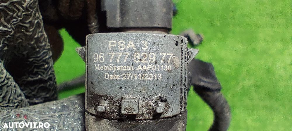 INSTALATIE + SENZORI PARCARE BARA SPATE CITROËN DS3 / C3 (MK2) / HATCHBACK / SUV / CROSSOVER / COD OEM 9677782977 / 966423748 2009 – 2019 - 5