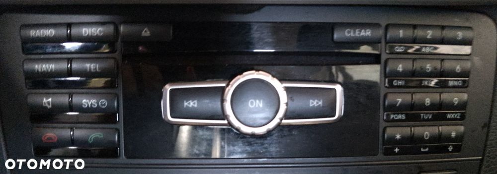 MERCEDES GLK X204 LIFT RADIO RADIOODTWARZACZ - 1