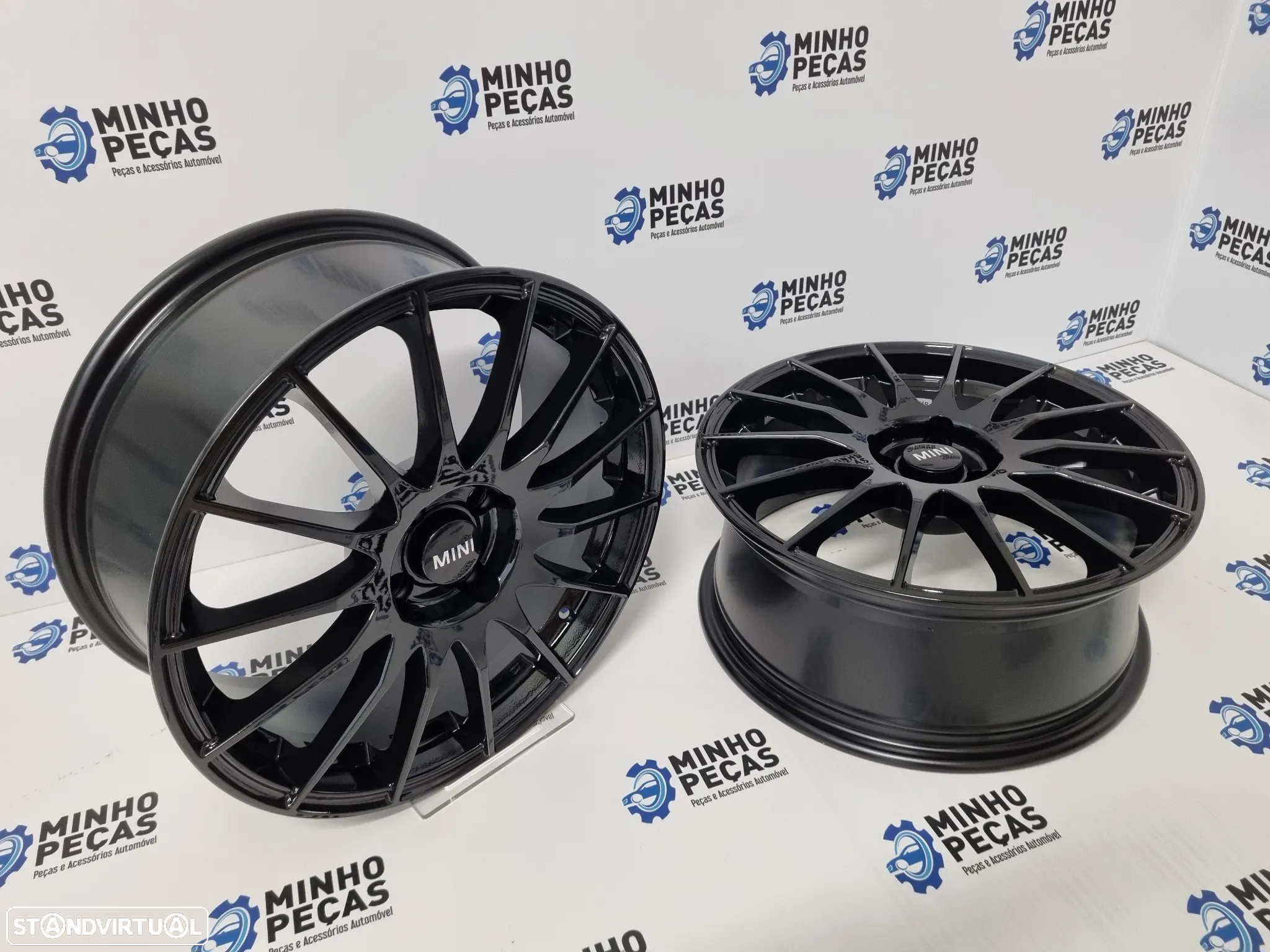 Jantes Look Mini em 17 (4x100) Preto Brilho - 6