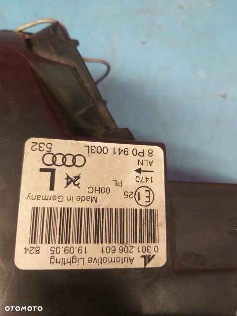 Audi a3 8p lampa lewy przód 8p0941003l - 2