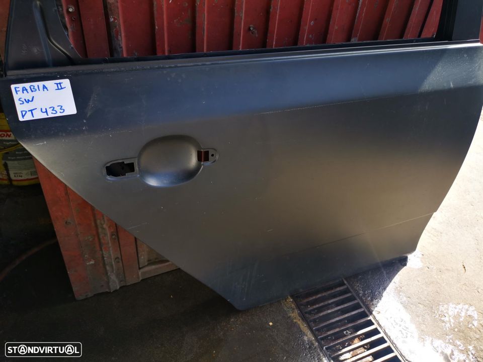 SKODA FABIA II COMBI PORTA TRÁS DIREITA - PT433 - 3