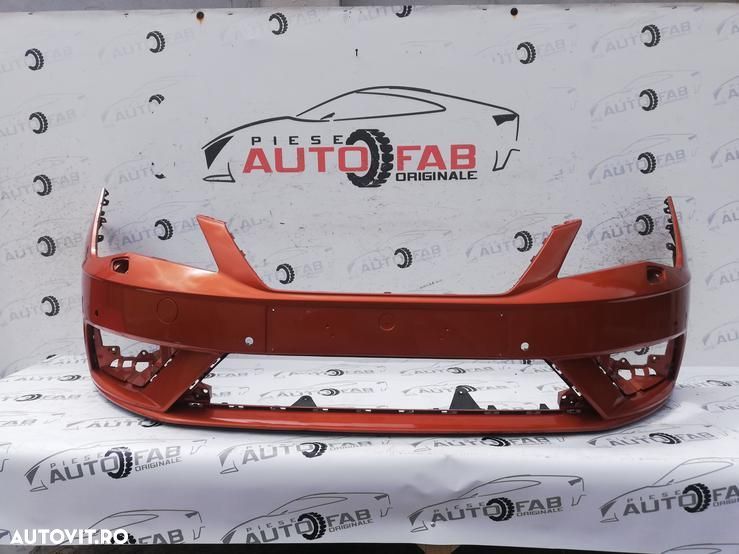 Bara fata Seat Leon 5F Facelift an 2017-2018-2019-2020 Gauri pentru 4 senzori si spalatoare faruri - 1