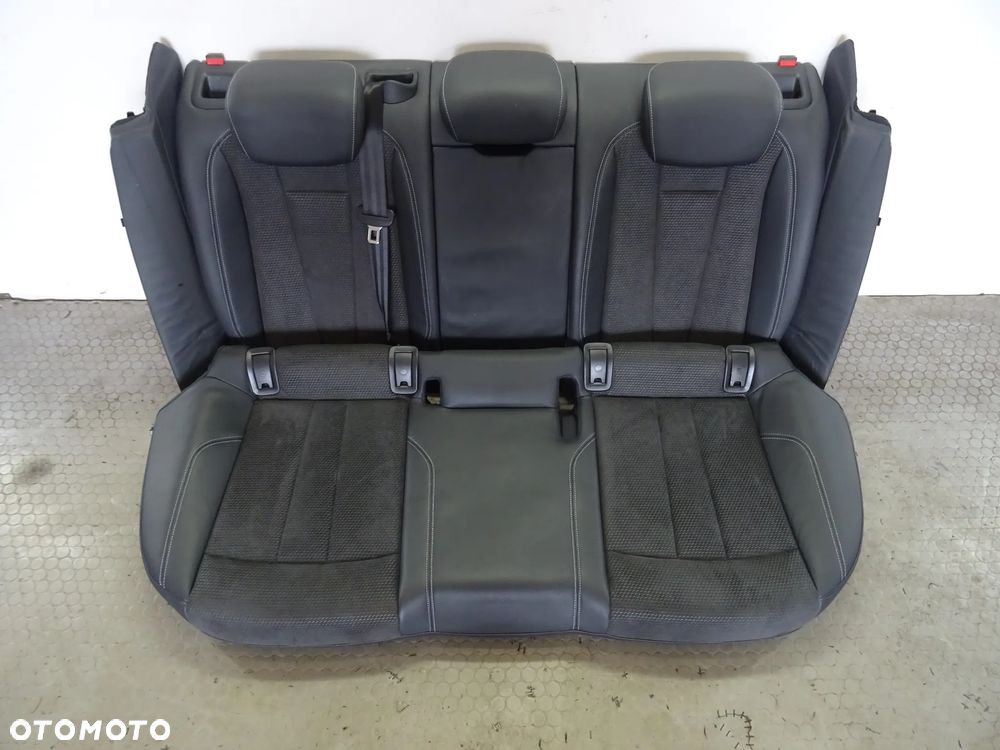 Fotele kanapa boczki SLINE Pamiec Grzane skora alkantara Audi A4 B9 8W czesci - 7