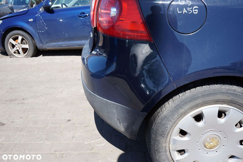 ZDERZAK TYLNY GOLF V 5D HB LA5G  SREBRNY VOLKSWAGEN 2003-2009 - 5