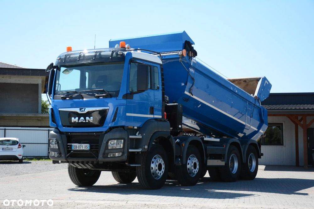 MAN TGS 480 / 2016r / 8x4 / Mulda / Retarder / Idealny stan / Mały przebieg - 2