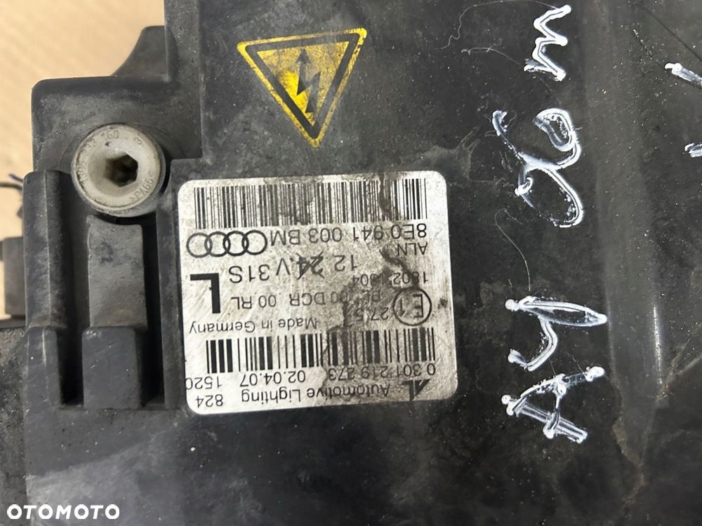 Lampa a4 b7 lift xenon lewa - 8