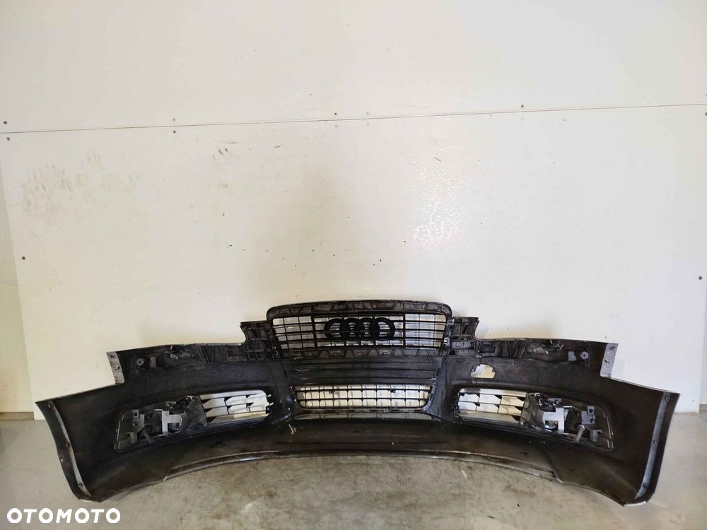 + ZDERZAK PRZÓD PRZEDNI AUDI A6 C6 LIFT FL LY7W SREBRNY SPRYSKIWACZE LAMP XENON HALOGENY - 5