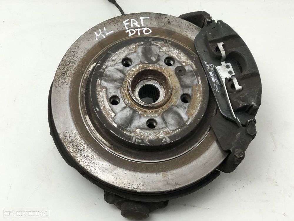 Manga d'eixo + disco dos travões Frente/Dto Usado MERCEDES-BENZ M-CLASS (W163) M... - 2