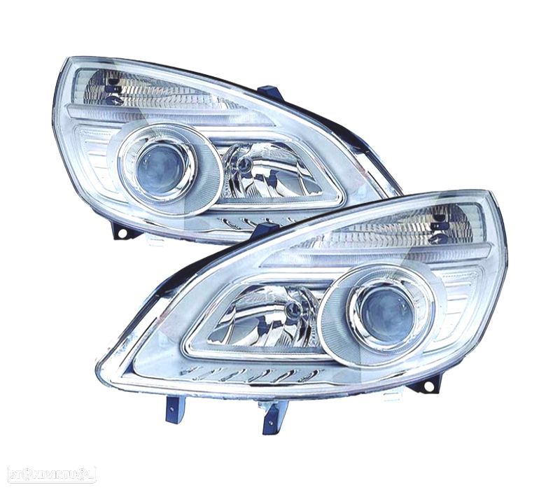 FARÓIS RENAULT SCENIC II 05-08 - 1