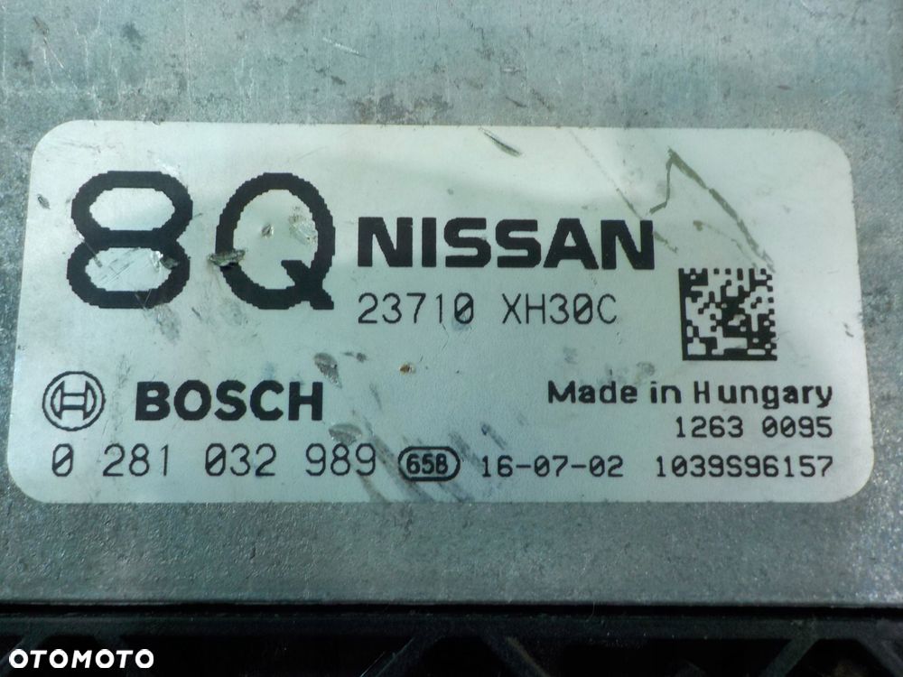 NISSAN NOTE E12 II 16r 1.5 DCI HB 5D sterownik komputer silnika 23710XH30C - 4