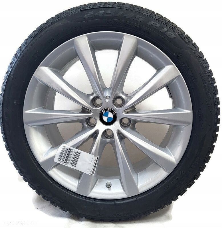 18 Zimowe ORYGINAŁ BMW 5 G30 G31 642 Nowe Pirelli - 1