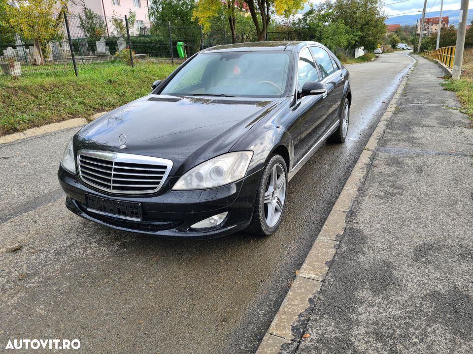 bara fata completa mercedes s320 cdi w221 s class non facelift 2006-2009 - 3