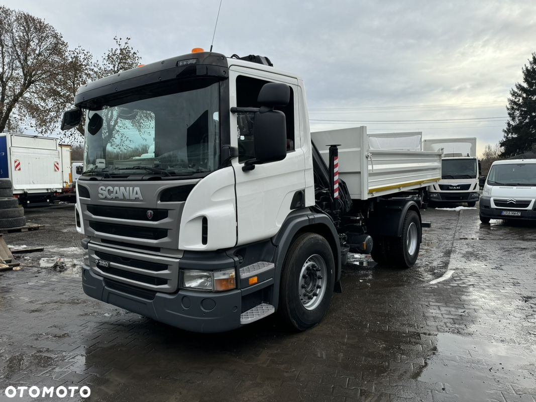 Scania P 320 / Wywrotka HDS HIAB - 27