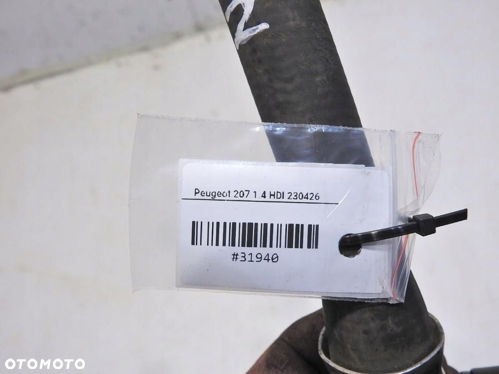 WĄŻ RURA NAGRZEWNICY PEUGEOT 207 1.4 HDI - 4