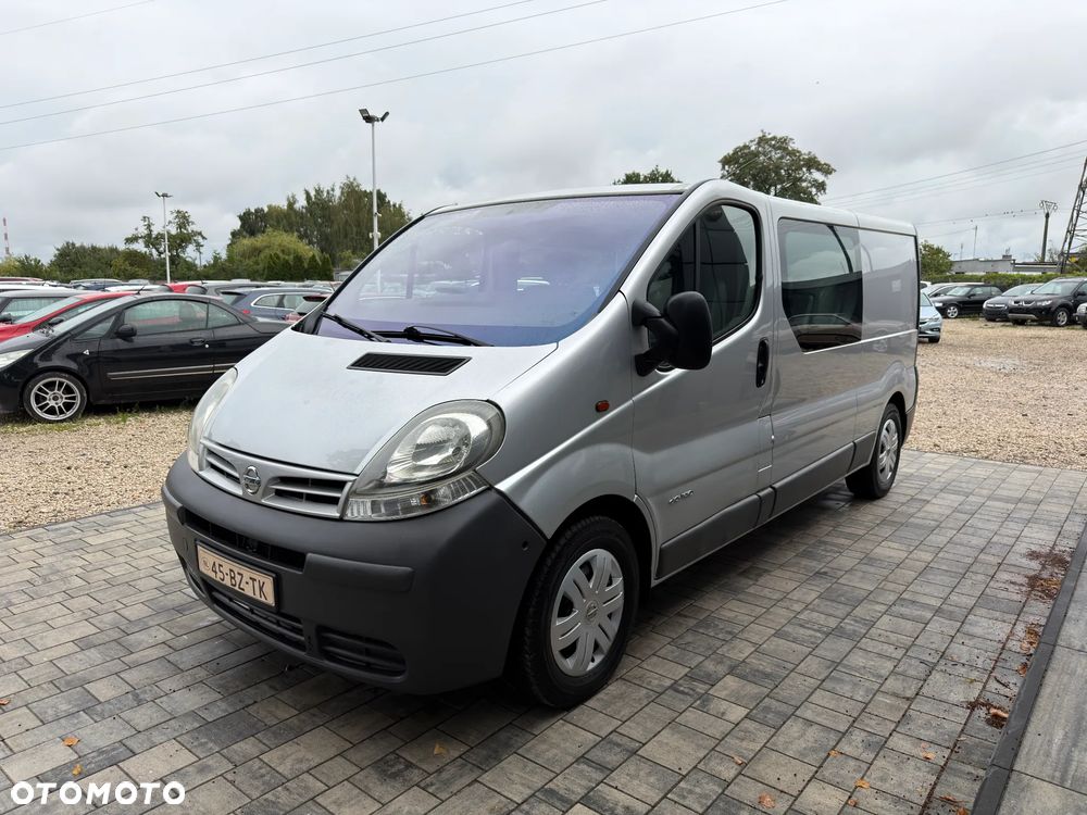 Renault Trafic 2.5 Diesel Brygadówka L2H1 Long Długi 5 Osobowy Klimatyzacja Gwarancja Kredyt - 23